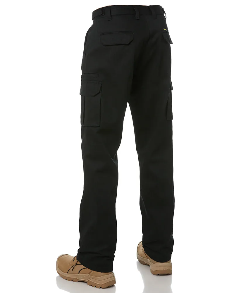 8 Pocket Cargo Pants - Black