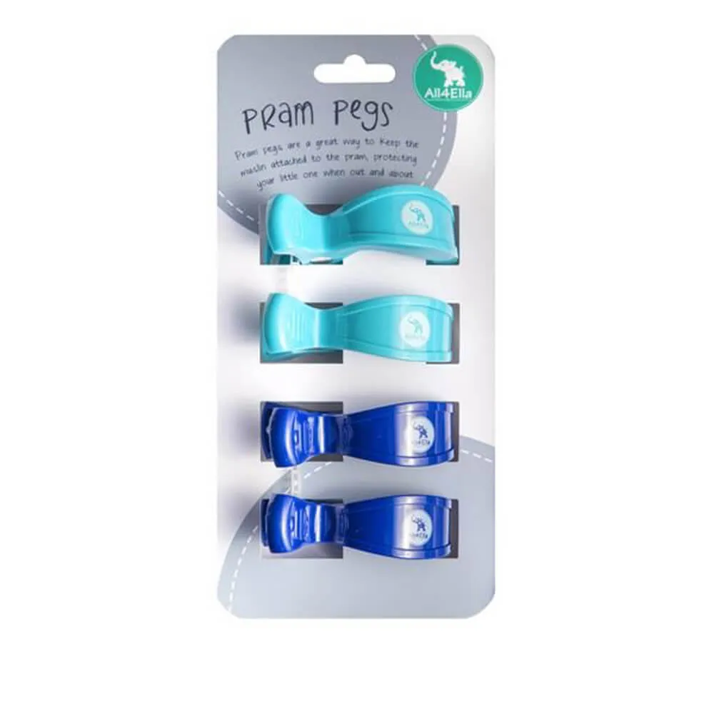 All4Ella Pram Pegs 4pk