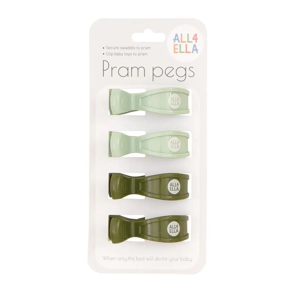 All4Ella Pram Pegs 4pk