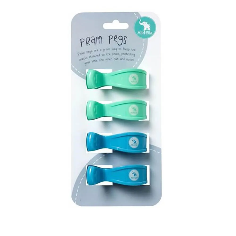 All4Ella Pram Pegs 4pk