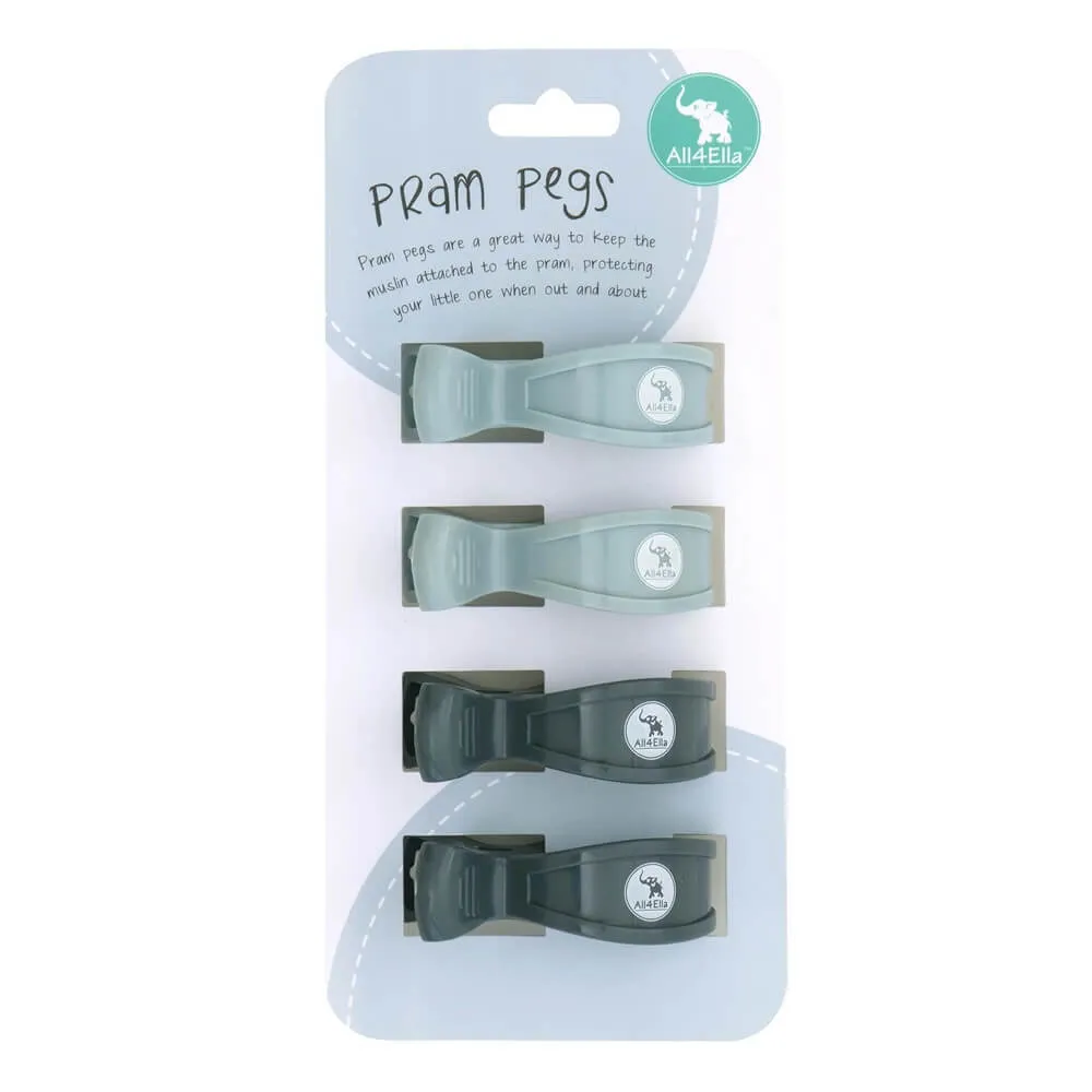 All4Ella Pram Pegs 4pk