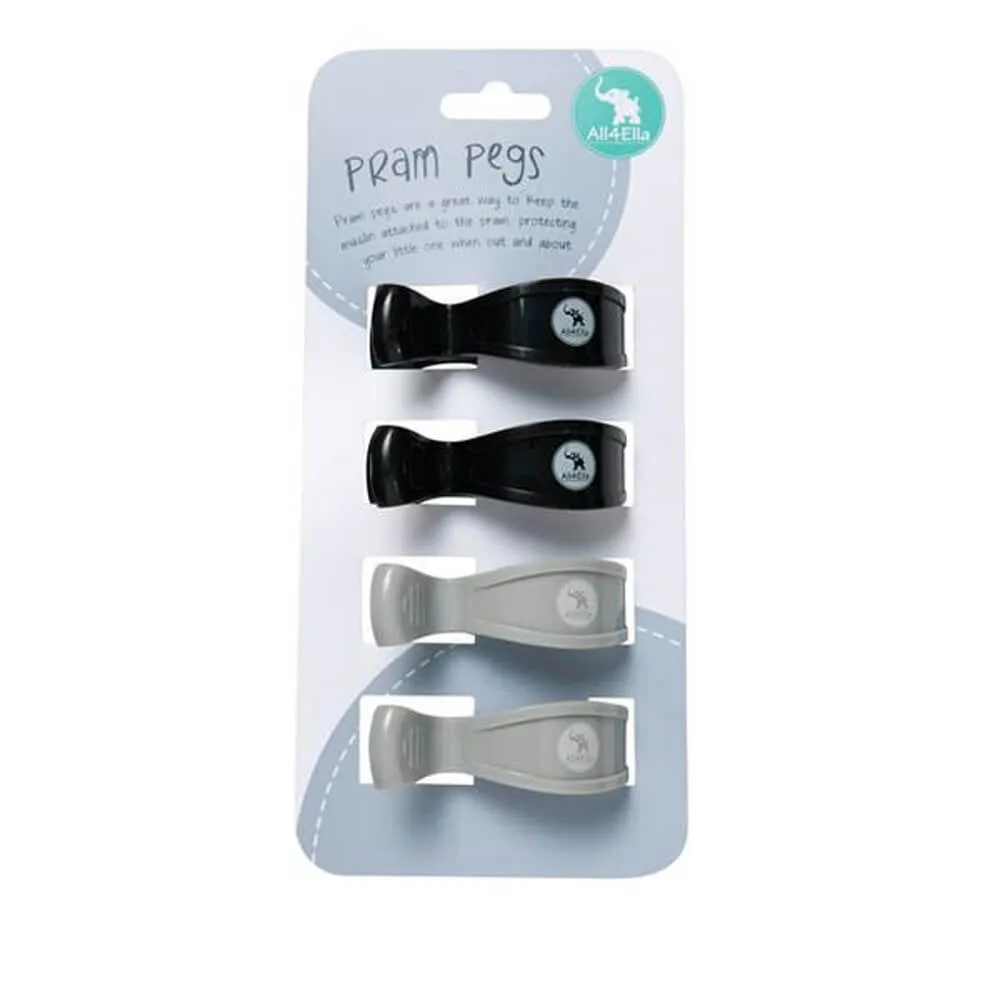 All4Ella Pram Pegs 4pk