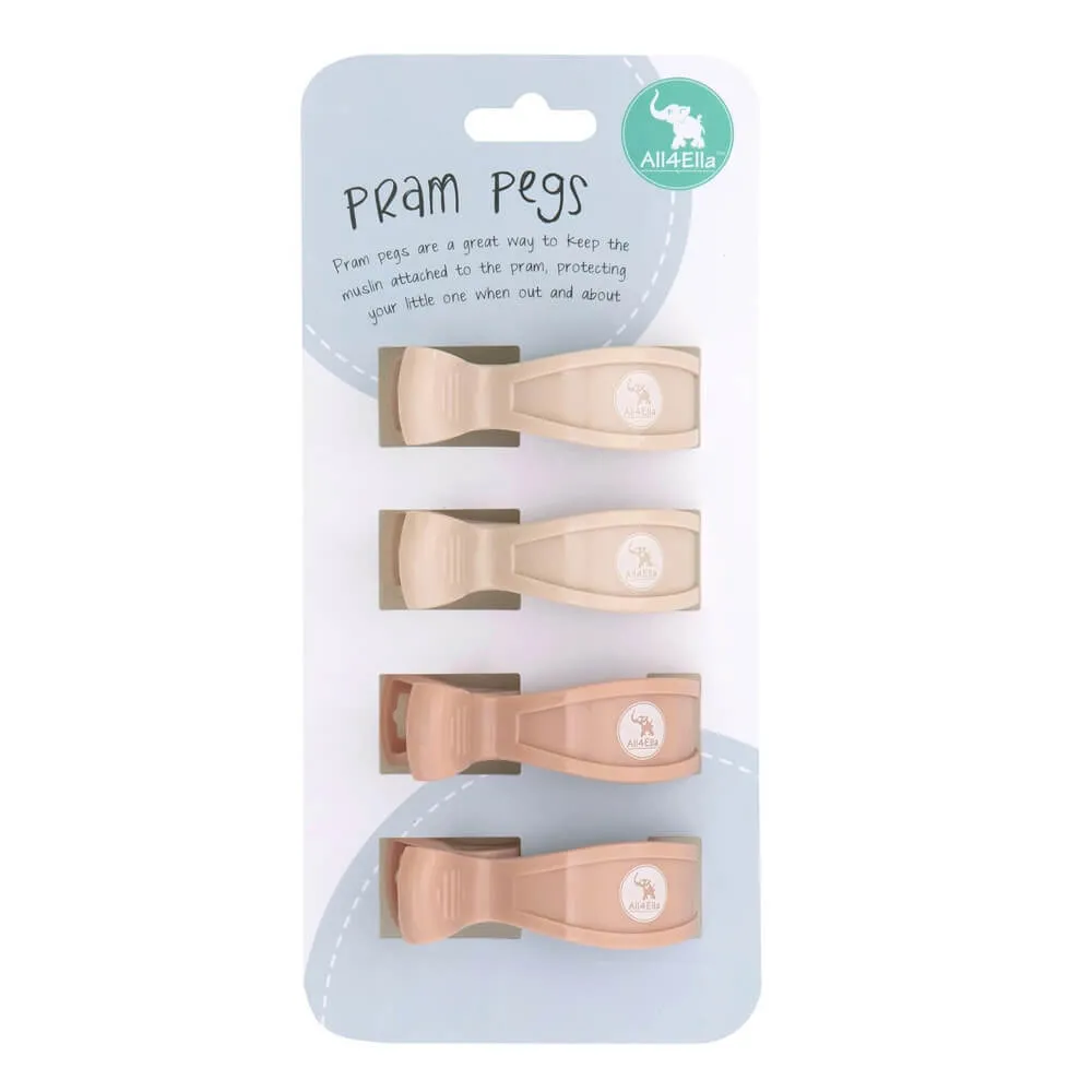 All4Ella Pram Pegs 4pk