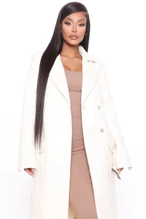 Amore Trench Coat - Ivory