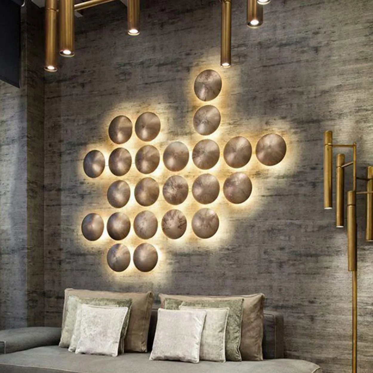 ANKUR DESIRE ROUND LED WALL LIGHT