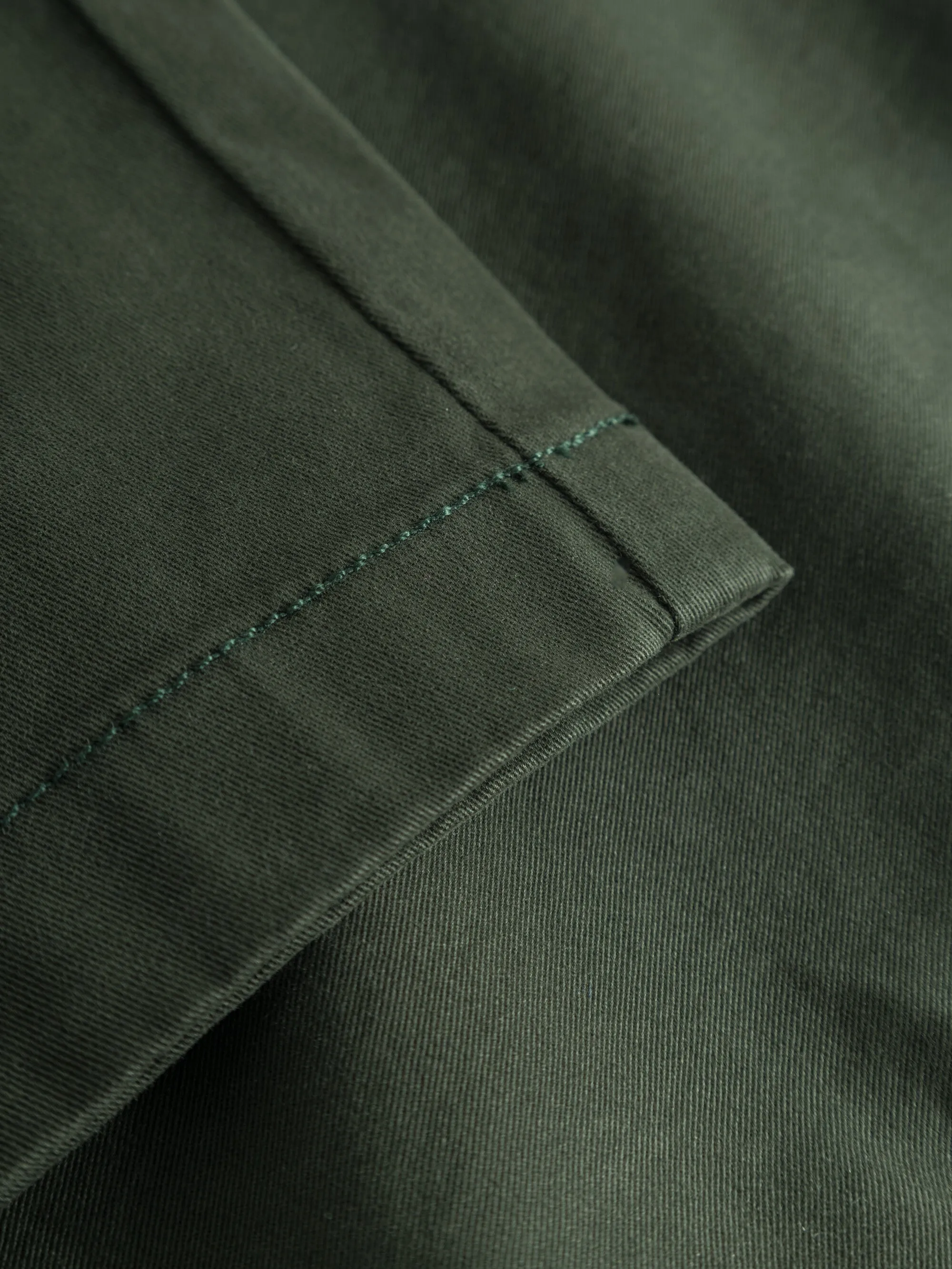 Baggy twill pant belt details - Forrest Night