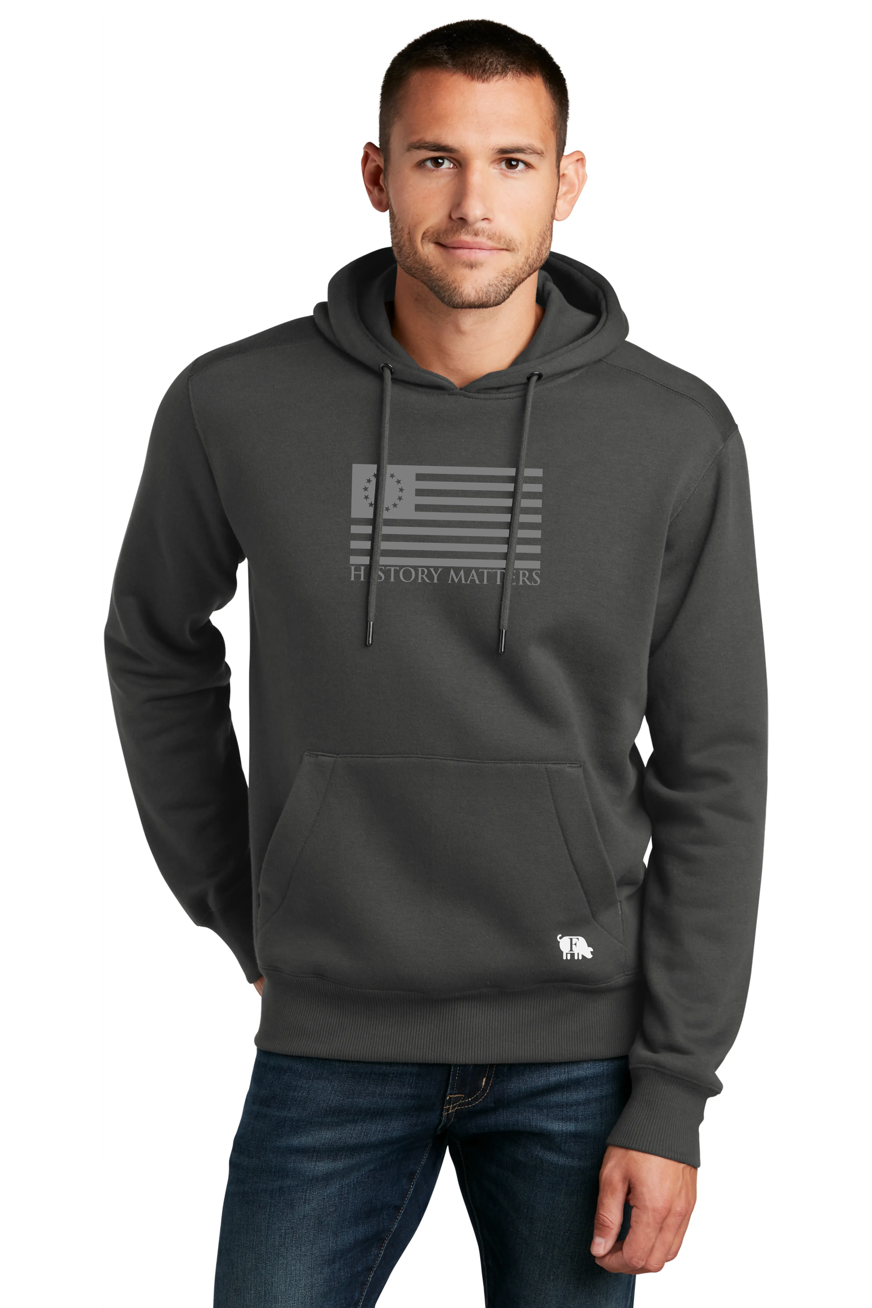 Betsy Ross History Matters American Flag All Seasons Hoodie Adult