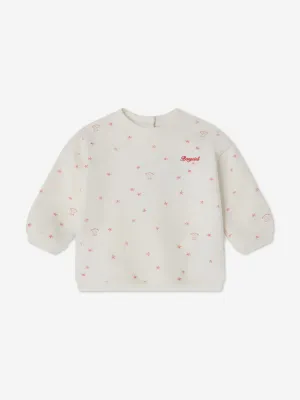 Bonpoint Baby Dady Sweatshirt in Ivory