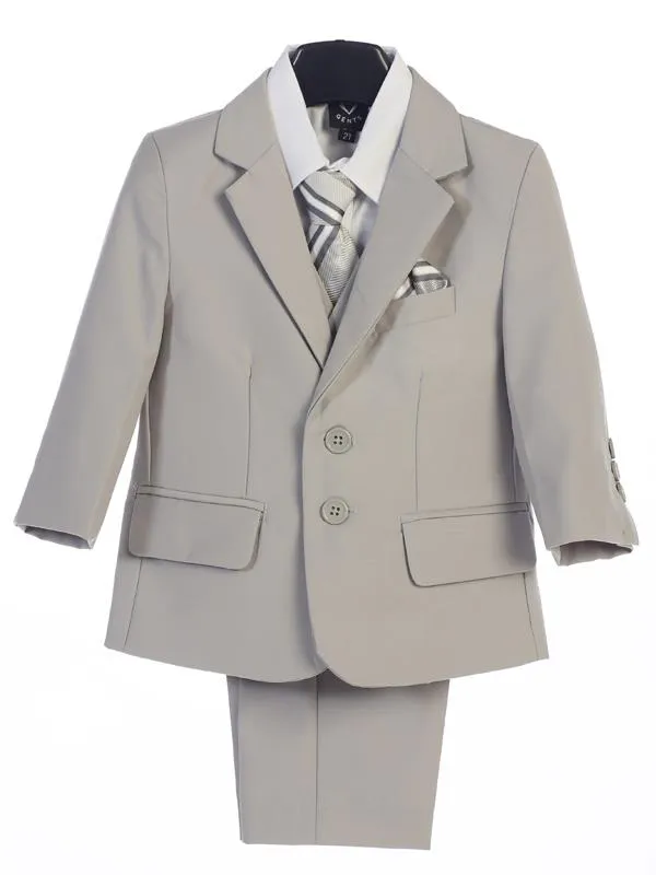 Boys Light Grey Suit (18) - Scholar