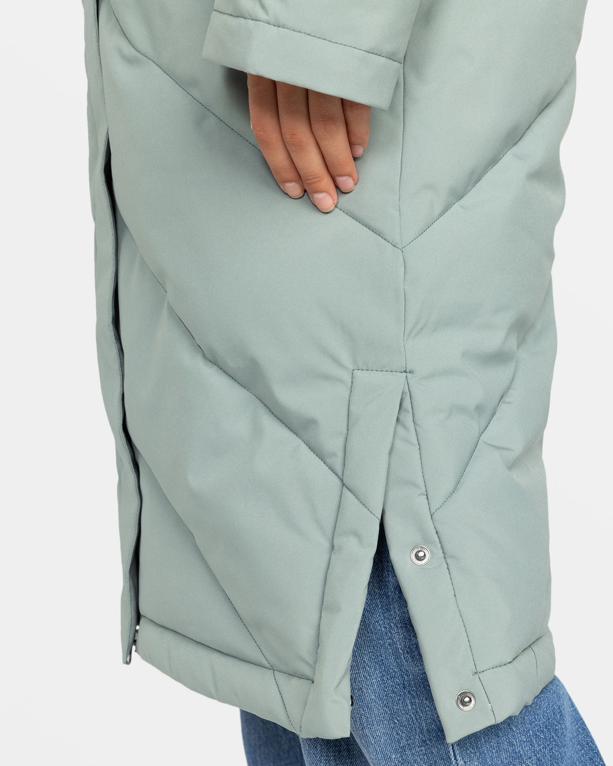 Ellie Insulated Snow Jacket - Lily Pad