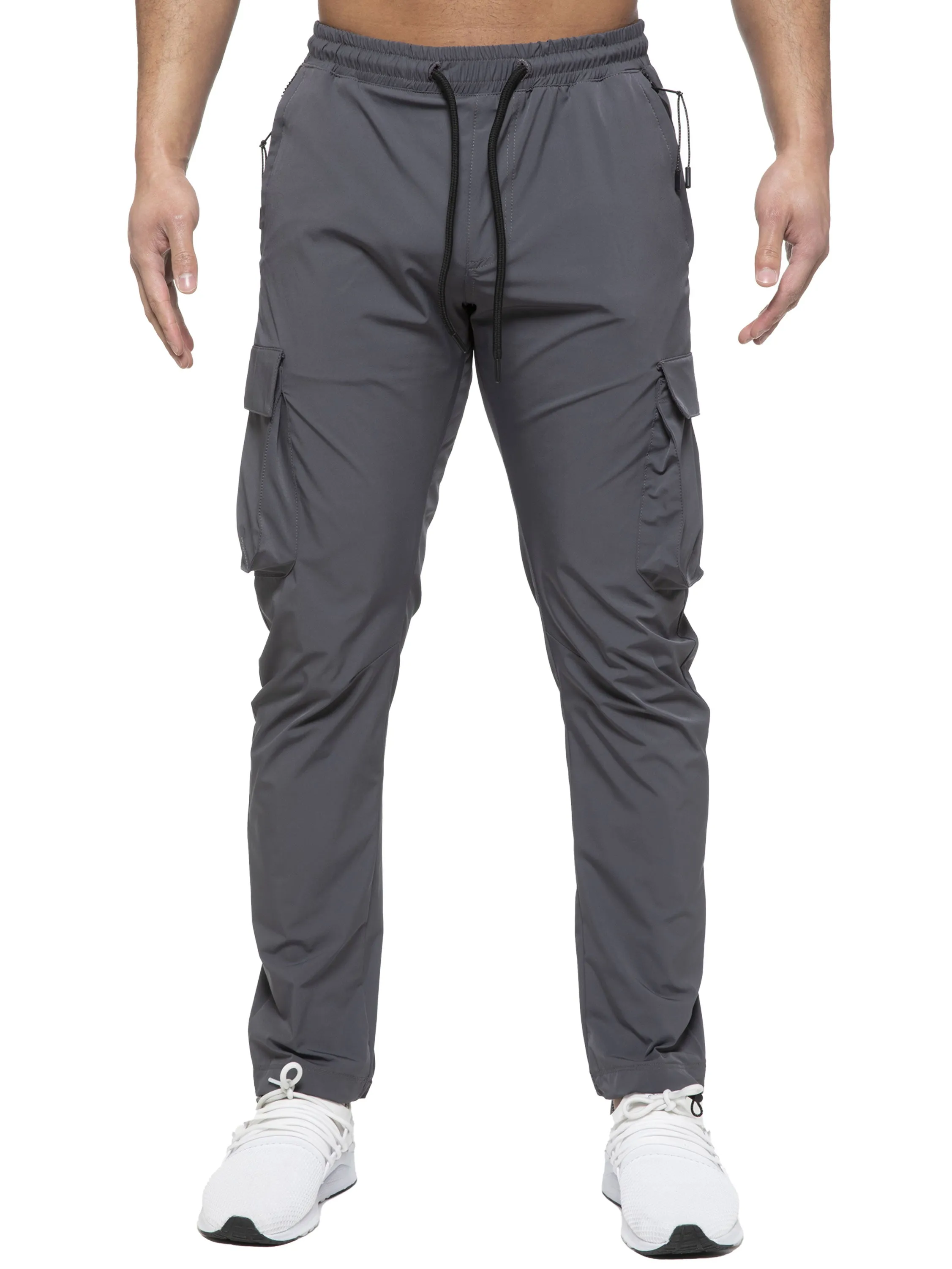 Enzo | Mens Cargo Track Pants