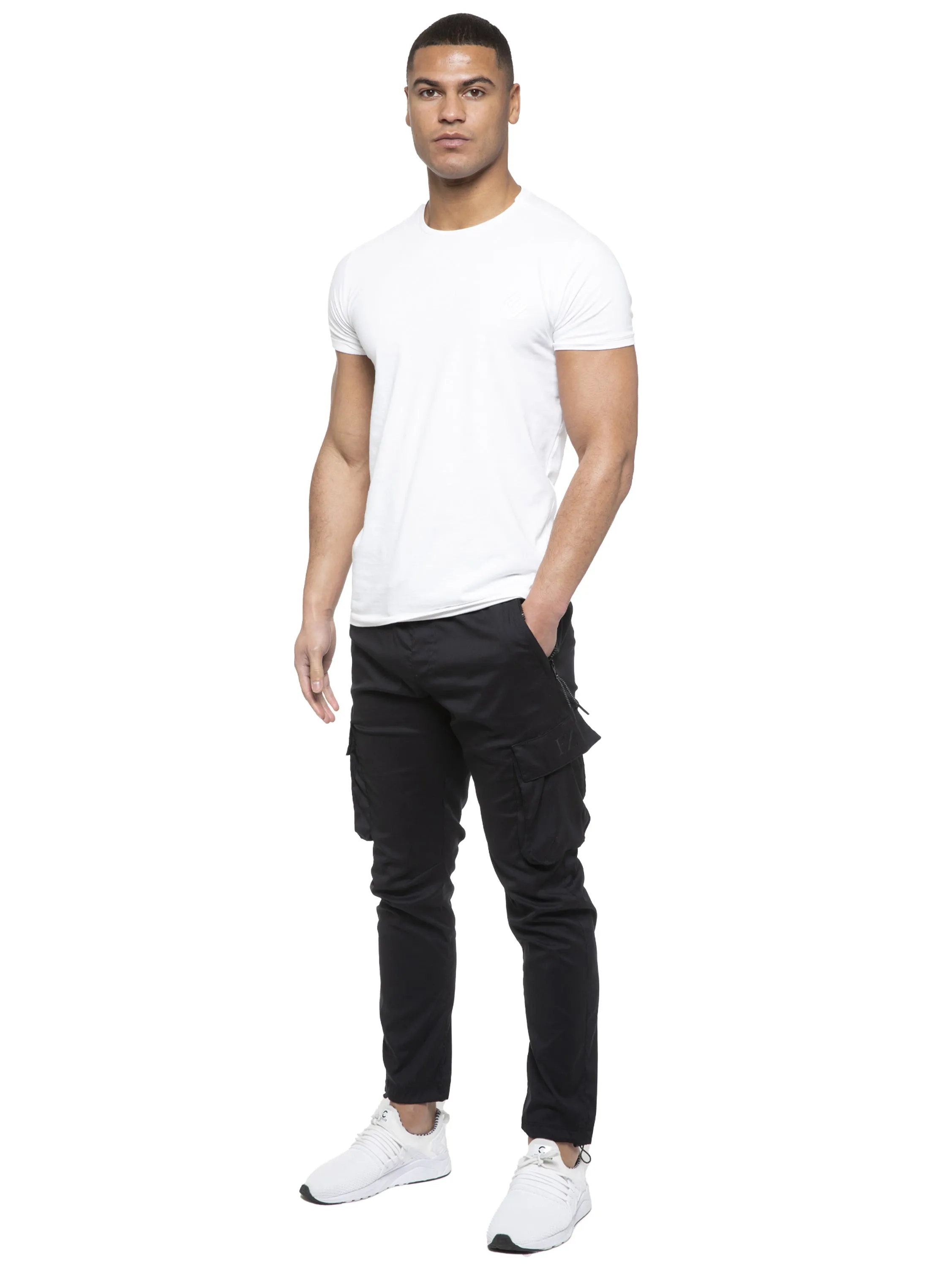 Enzo | Mens Cargo Track Pants