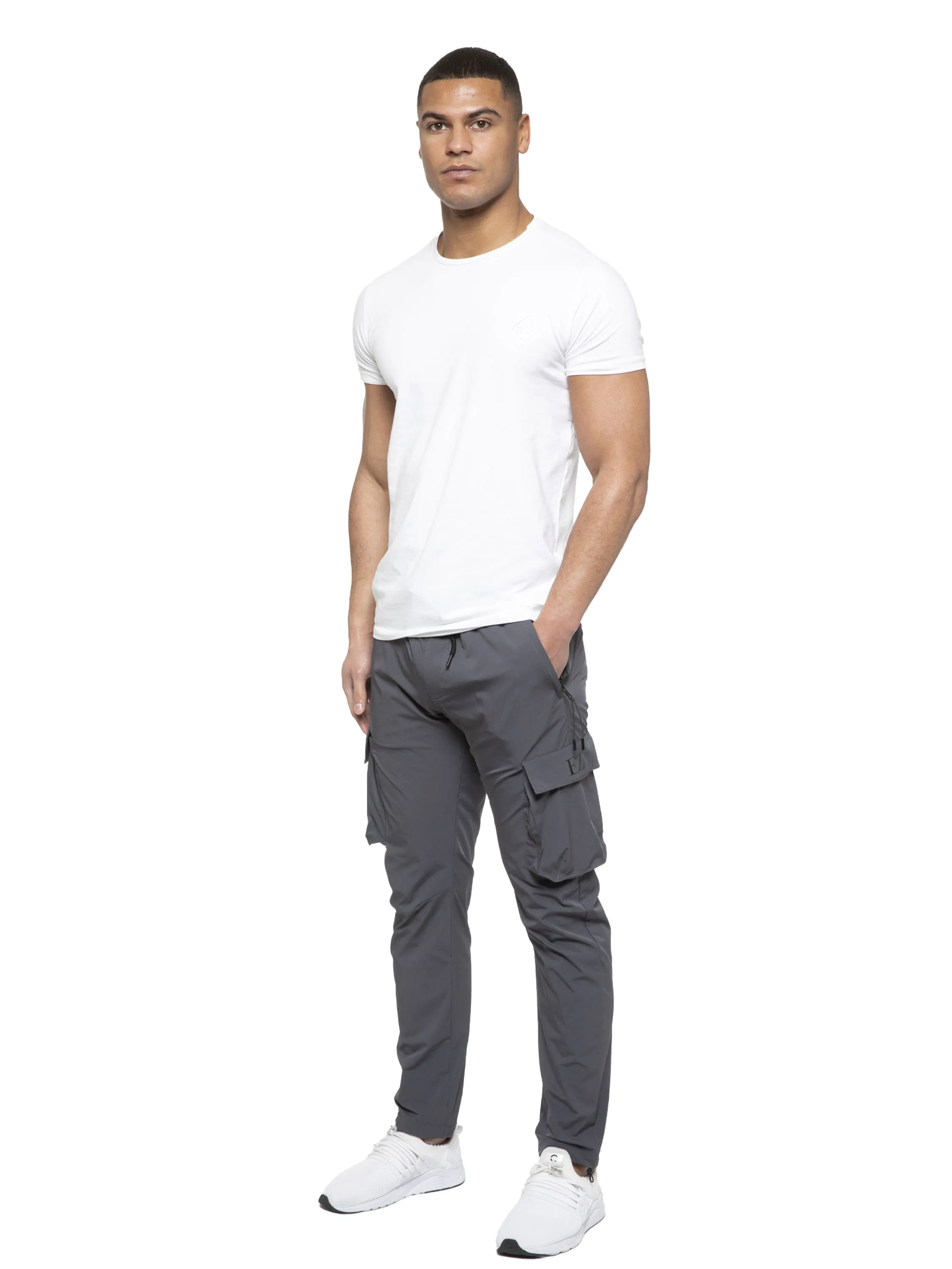 Enzo | Mens Cargo Track Pants