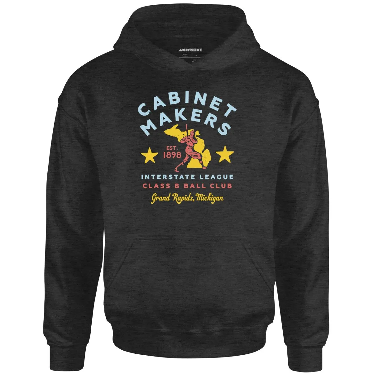 Grand Rapids Cabinet Makers - Michigan - Vintage Defunct Baseball Teams - Unisex Hoodie