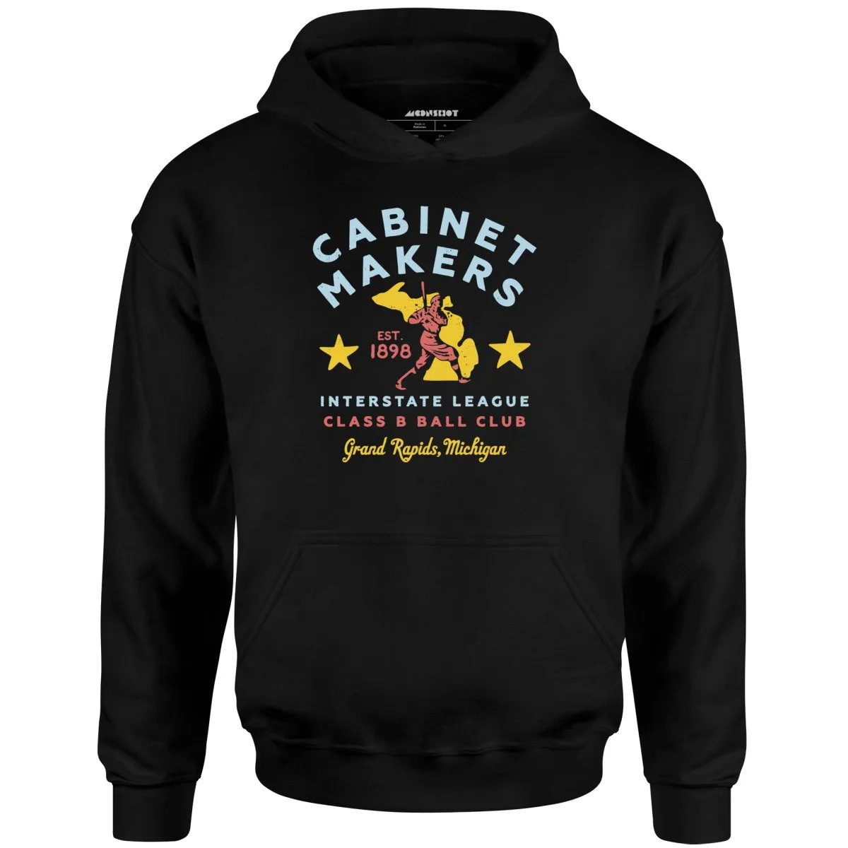 Grand Rapids Cabinet Makers - Michigan - Vintage Defunct Baseball Teams - Unisex Hoodie