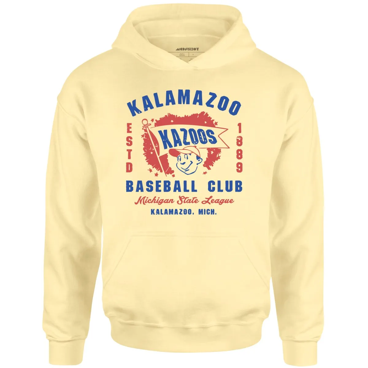 Kalamazoo Kazoos - Michigan - Vintage Defunct Baseball Teams - Unisex Hoodie