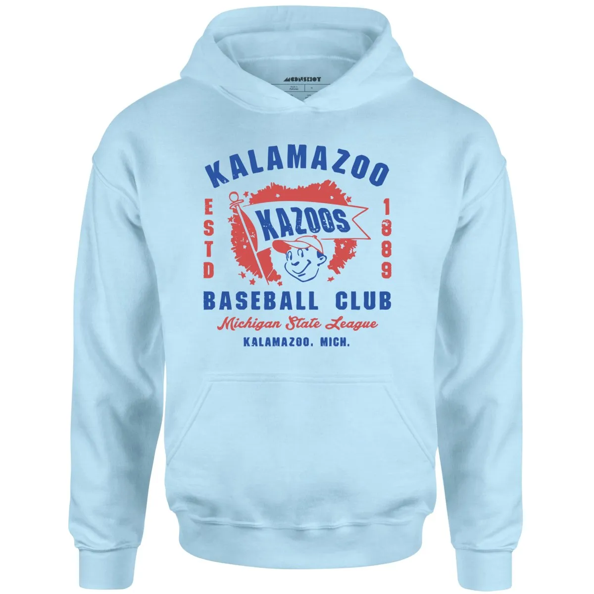 Kalamazoo Kazoos - Michigan - Vintage Defunct Baseball Teams - Unisex Hoodie