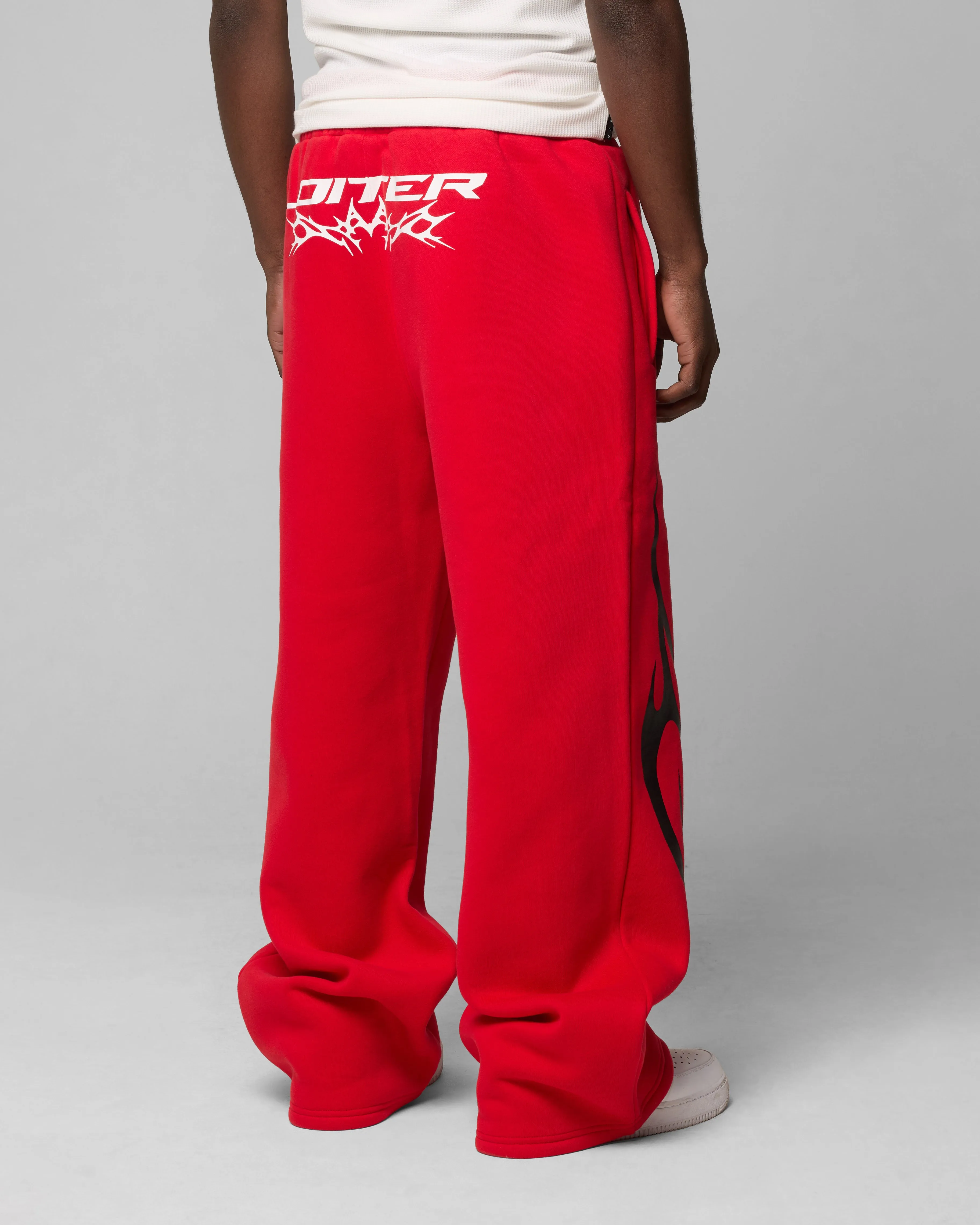 Loiter Cyber Sweat Pants Red