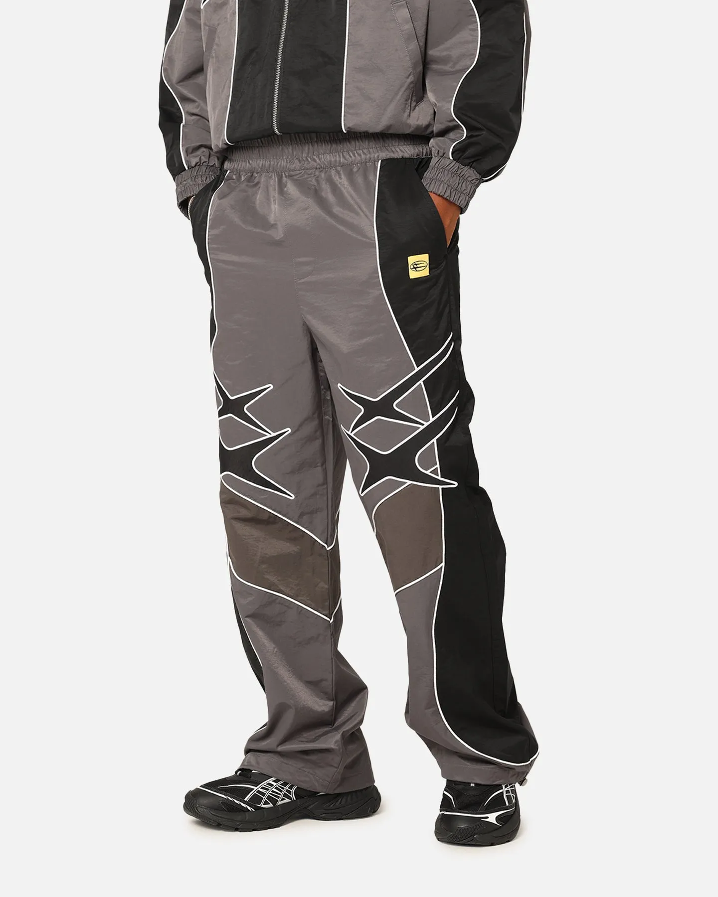 Loiter Paradise Track Pants Black/Grey