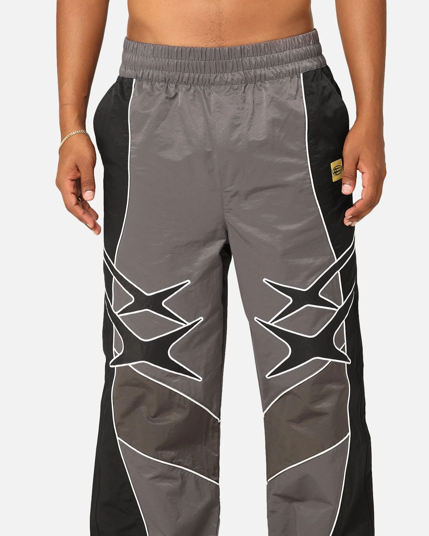 Loiter Paradise Track Pants Black/Grey