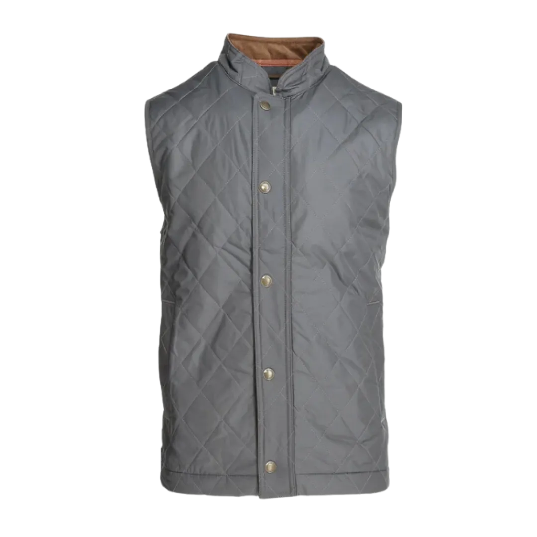 Loudoun Quilted Vest - Bluestone