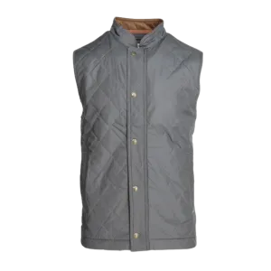 Loudoun Quilted Vest - Bluestone