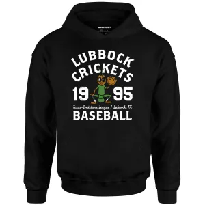 Lubbock Crickets - Texas - Vintage Defunct Baseball Teams - Unisex Hoodie