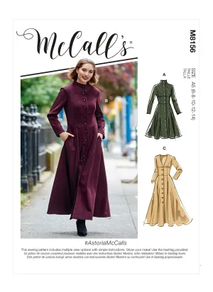 McCall's Pattern M8156 Misses' Coats