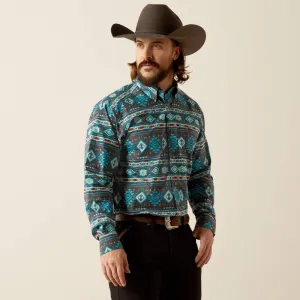 Men's Ariat Prestcot Classic Fit Shirt - Teal