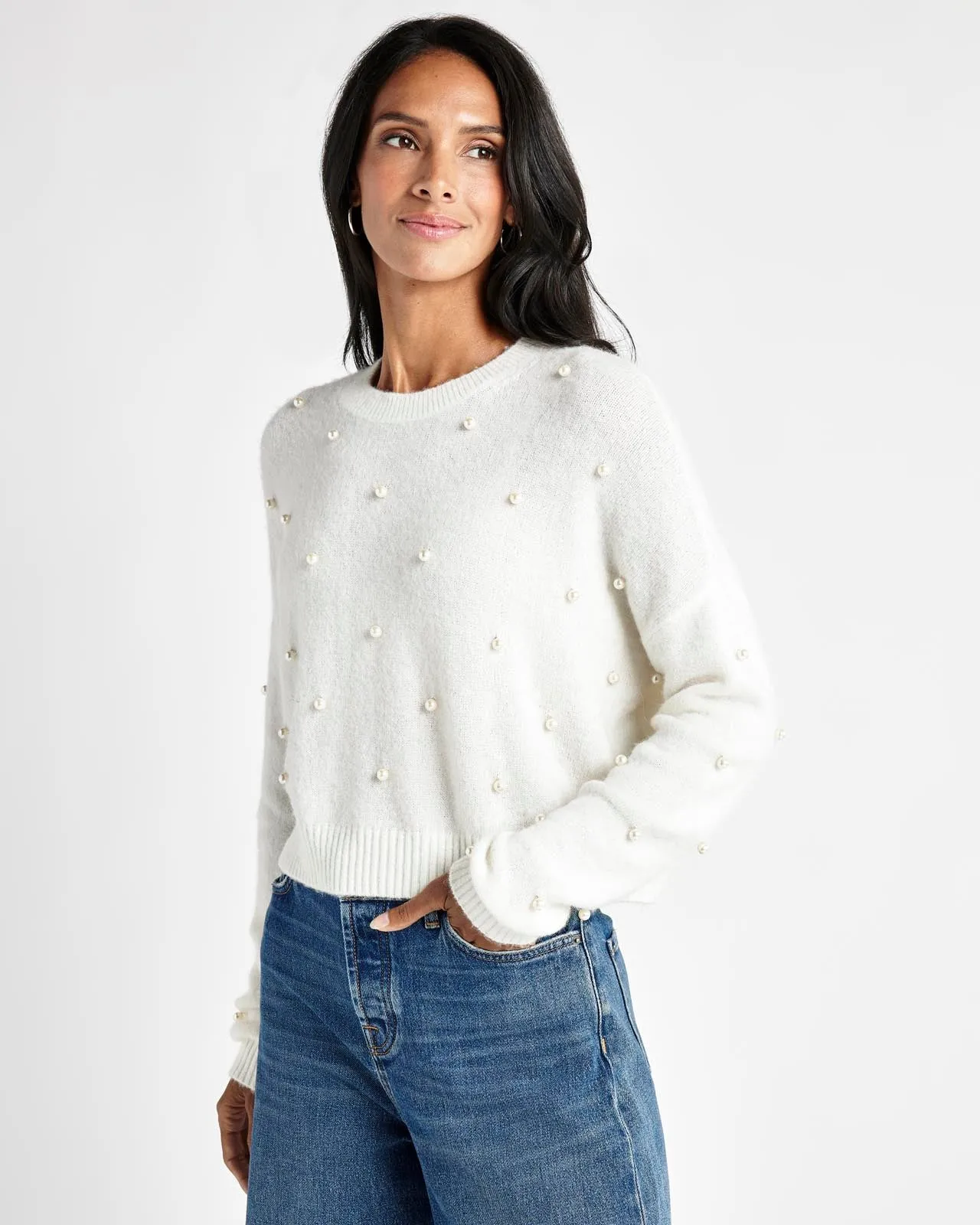 Pearl Crew Sweater