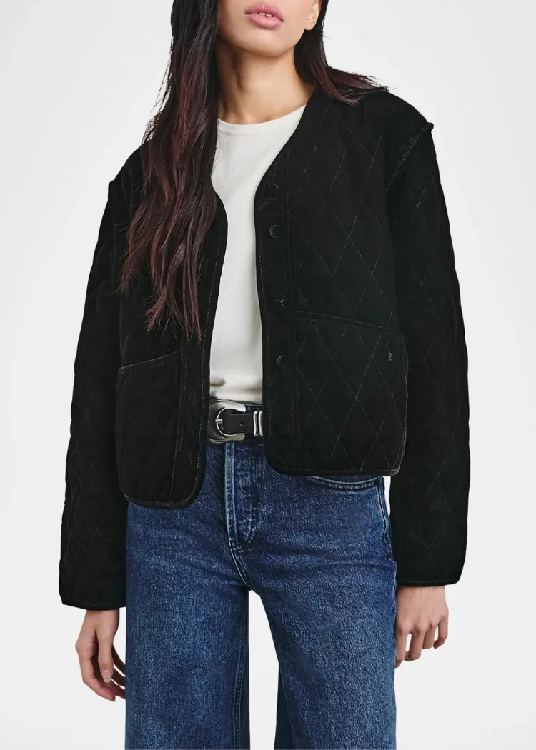 Rails Kiko Jacket- Black Velvet