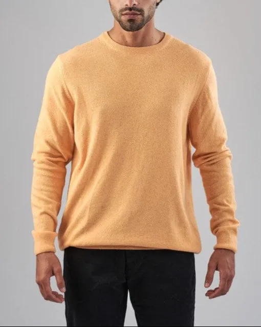 Round Neck Sweater - ORANGE