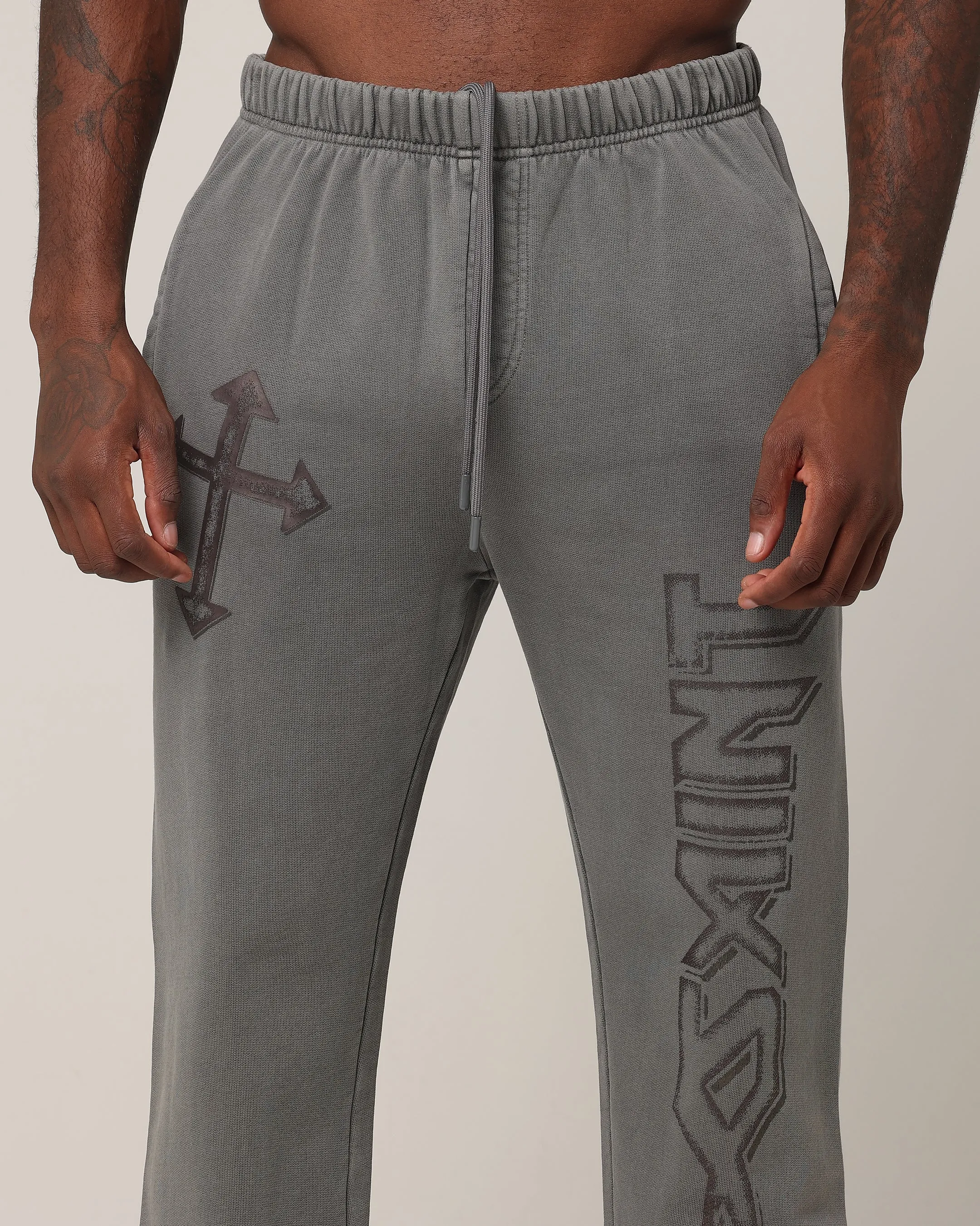 Saint Morta SSIX Sweat Pants Washed Charcoal