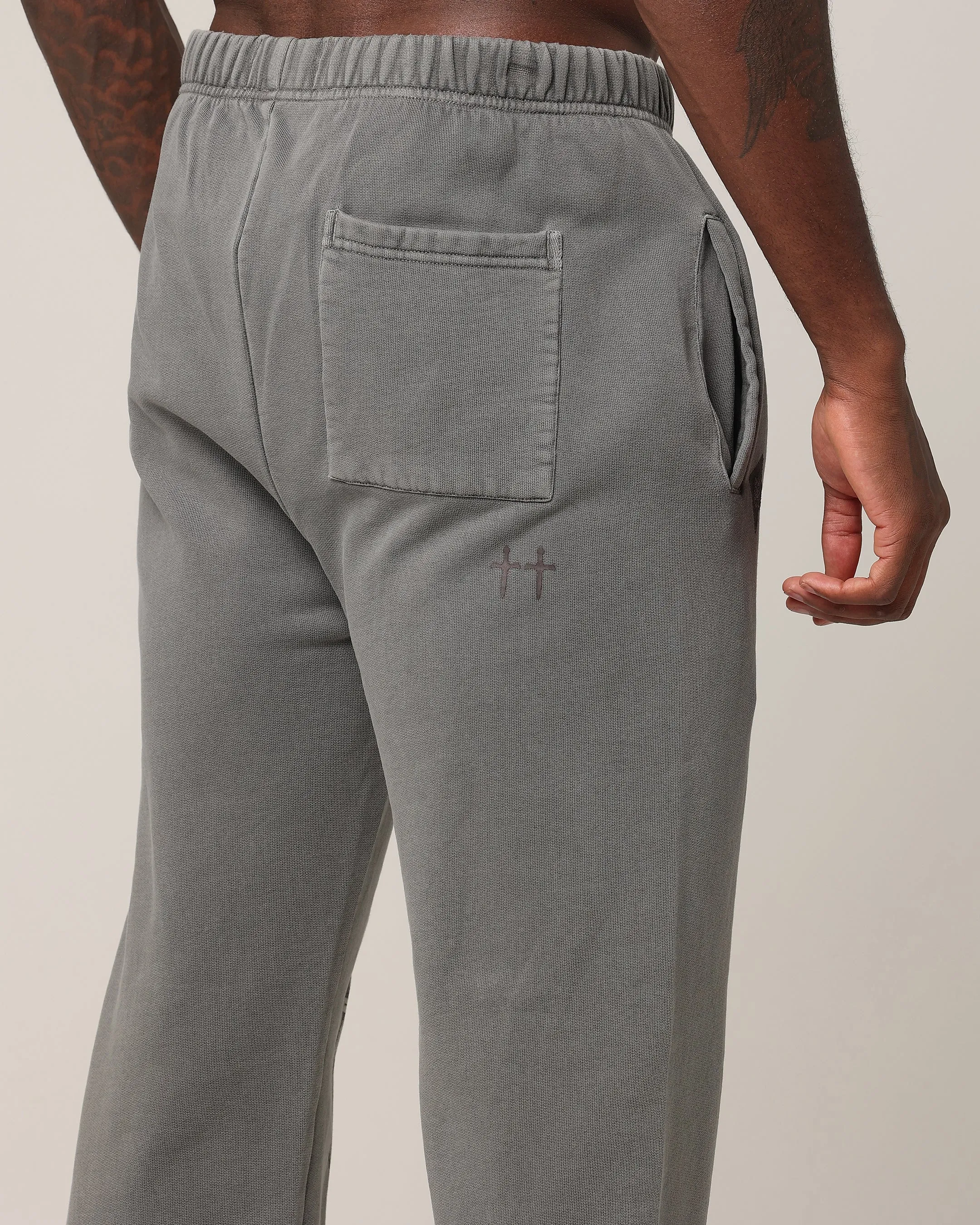 Saint Morta SSIX Sweat Pants Washed Charcoal