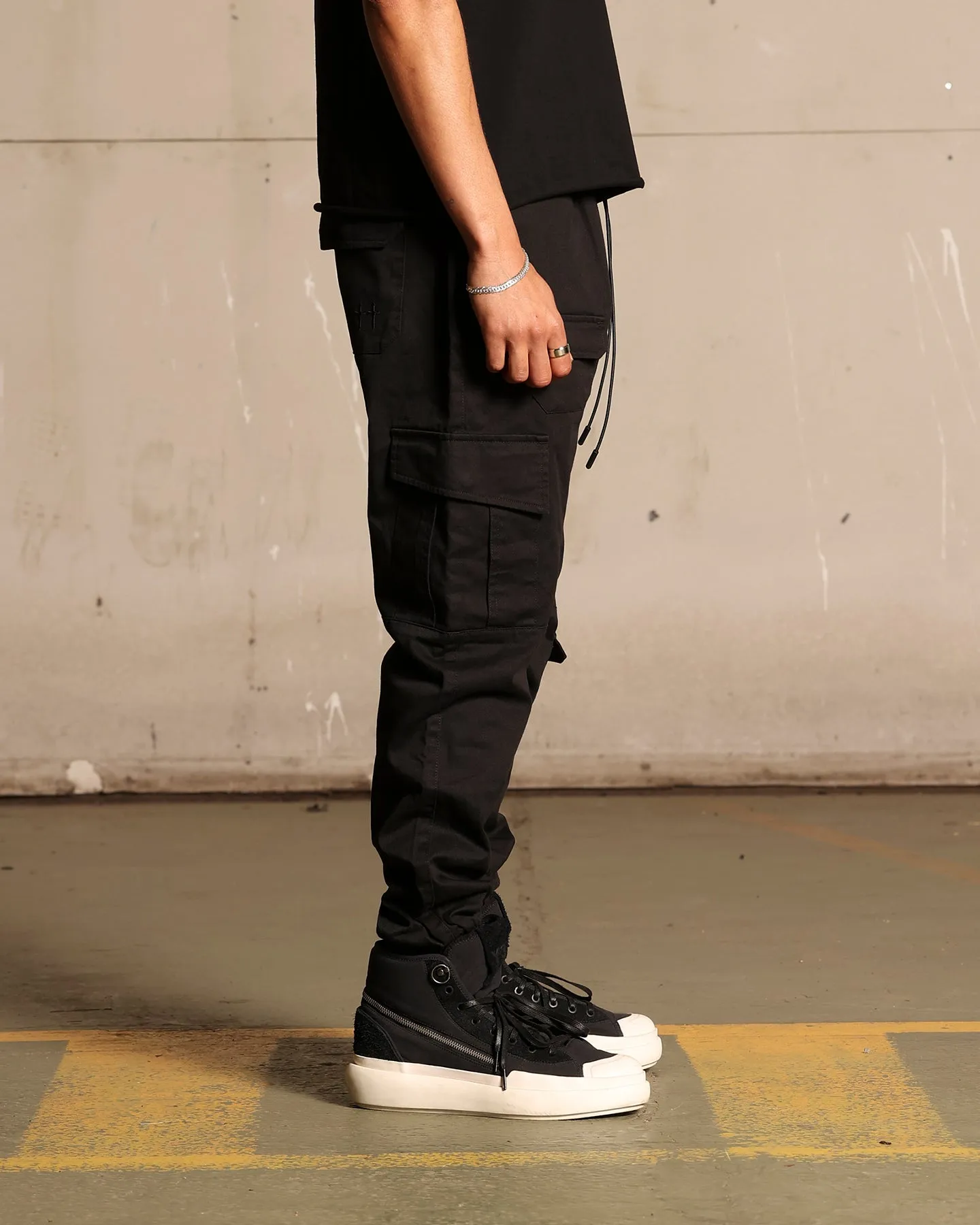 Saint Morta Utility Joggers Black