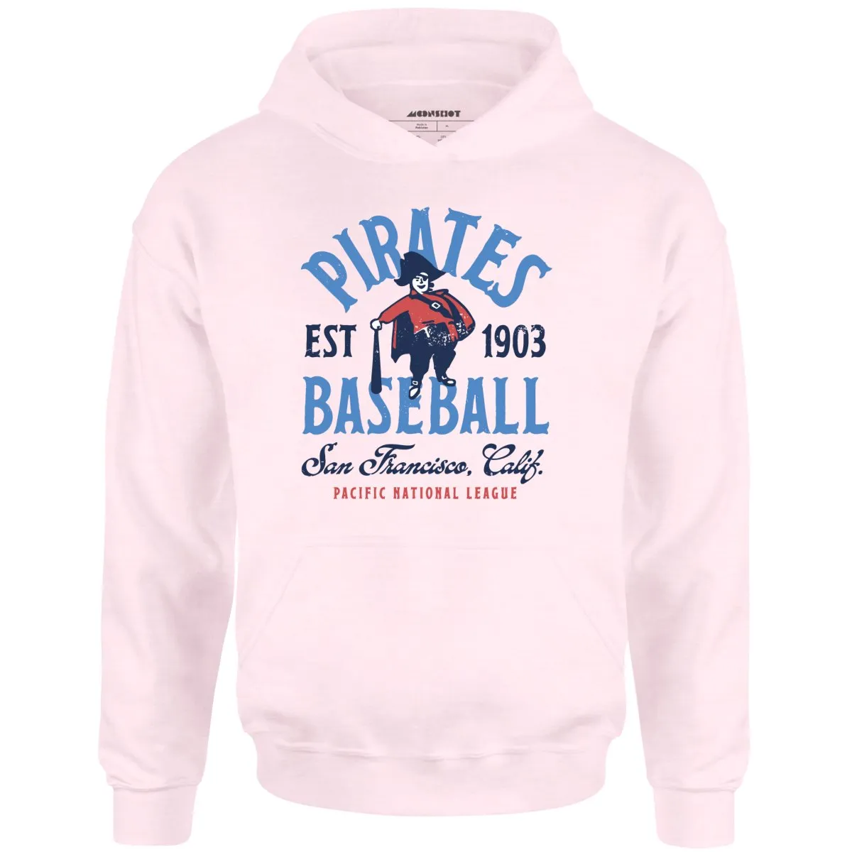 San Francisco Pirates - California - Vintage Defunct Baseball Teams - Unisex Hoodie