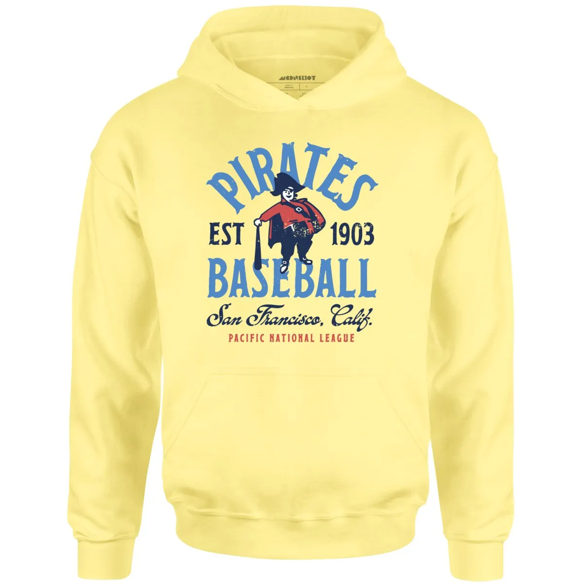 San Francisco Pirates - California - Vintage Defunct Baseball Teams - Unisex Hoodie