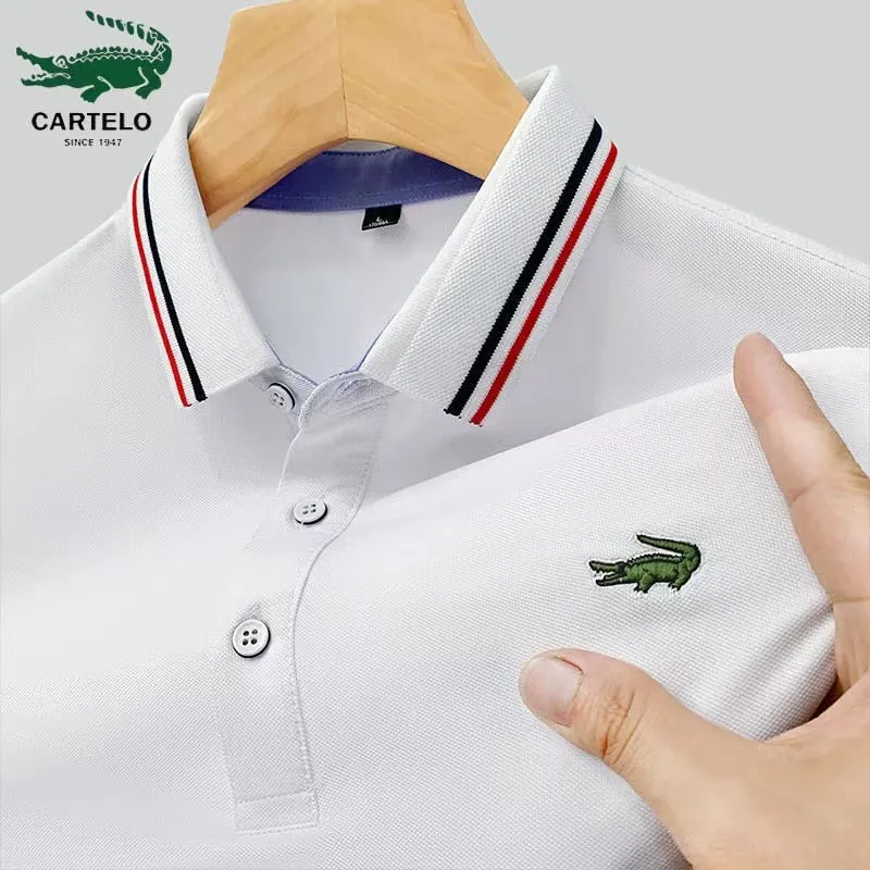 Summer New Short-Sleeved Golf Polo Shirt.