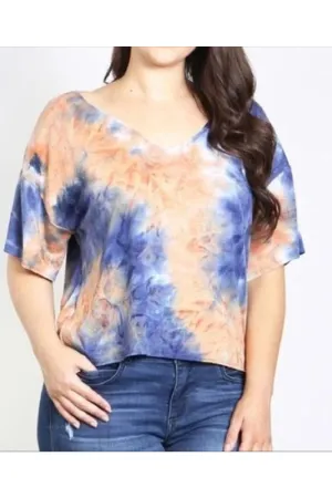 Tie dye short sleeve