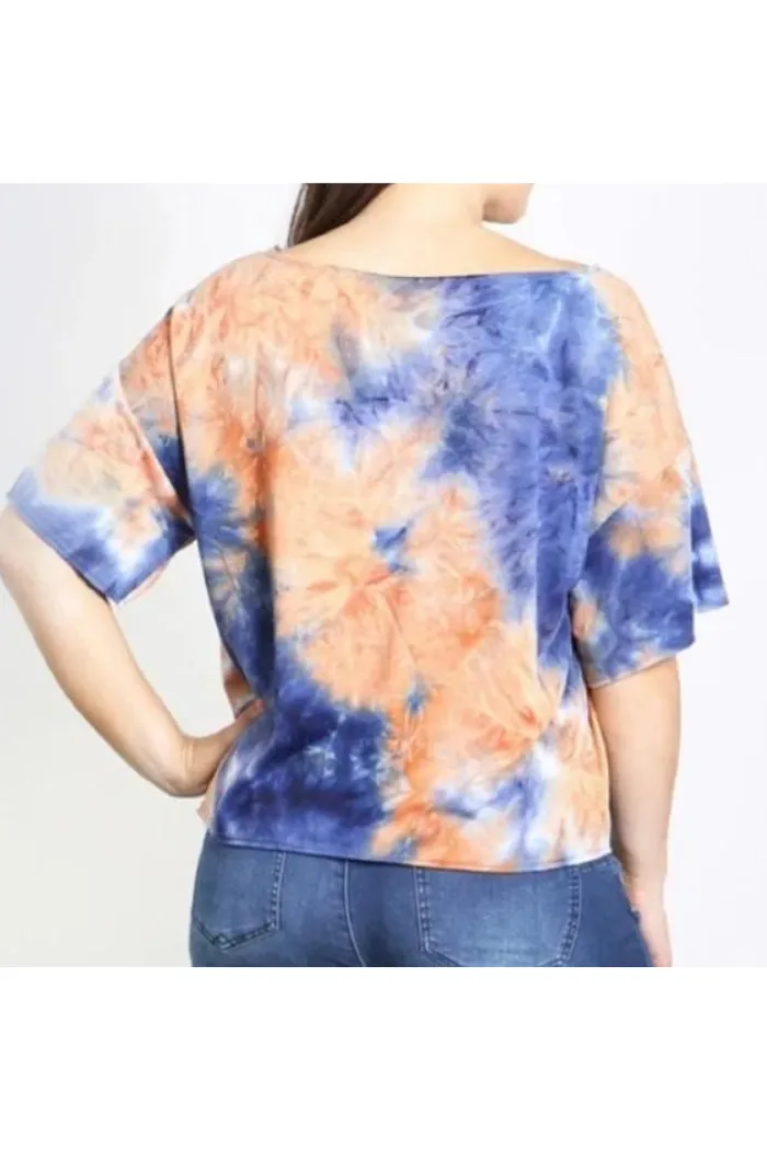 Tie dye short sleeve