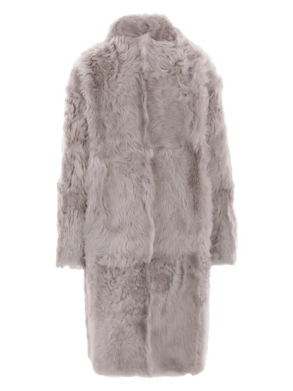 Toscana Shearling Lamb Coat in Sirocco