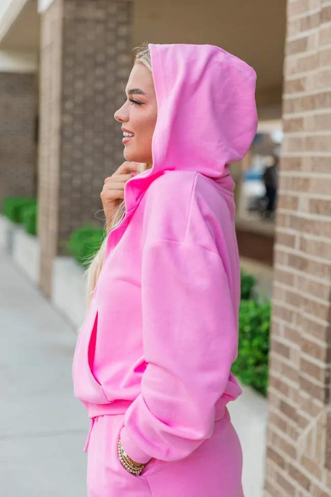 Tried It All Pink Zip Up Jacket SALE