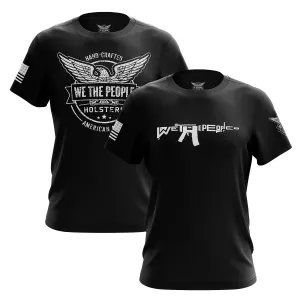 We The People & AR-15 Short Sleeve T-Shirt Bundle