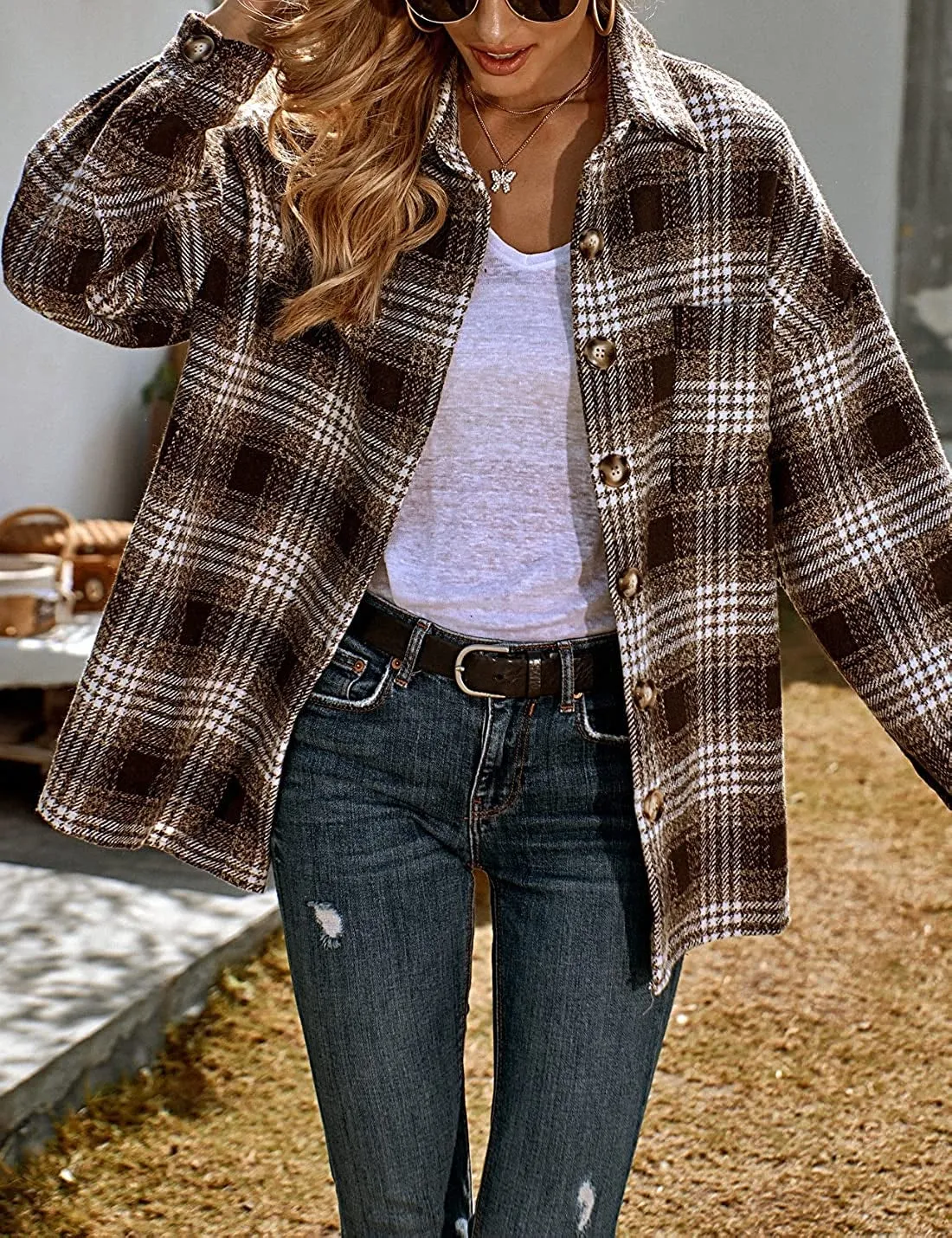 Women's  Flannel Shacket